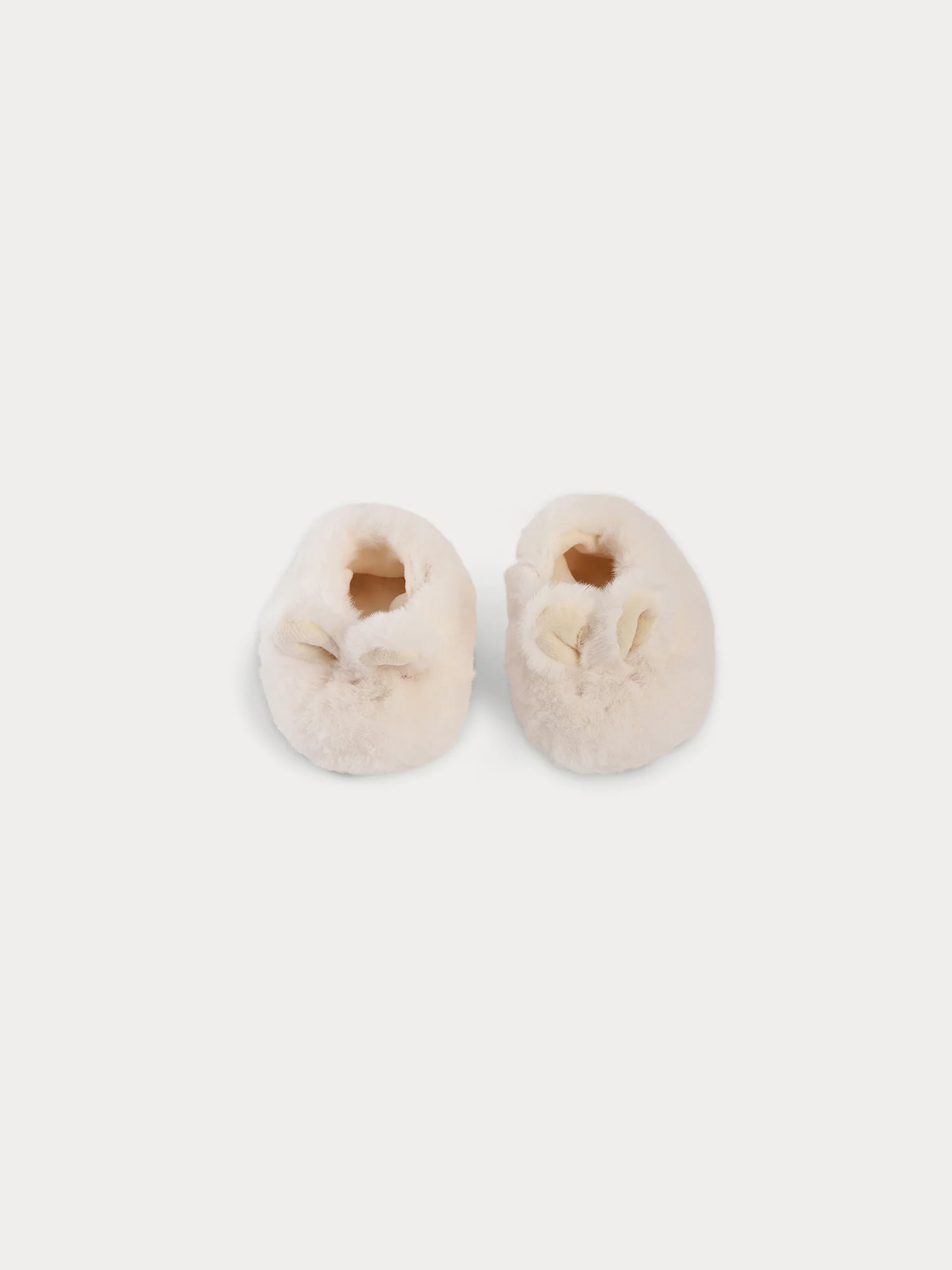 Babies' slippers milk white - Image 3