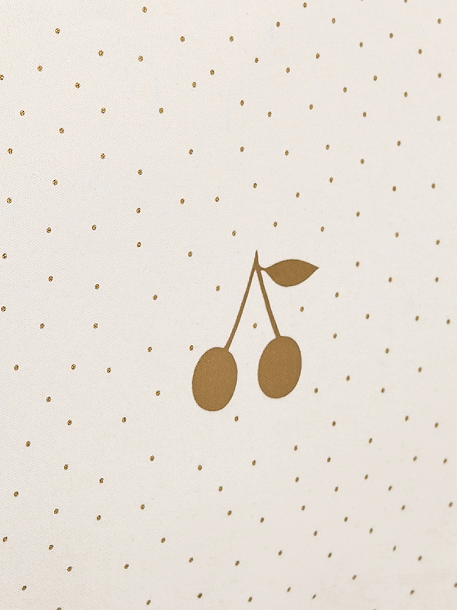 Baby Coated Cotton Large Suitcase gold - Image 3