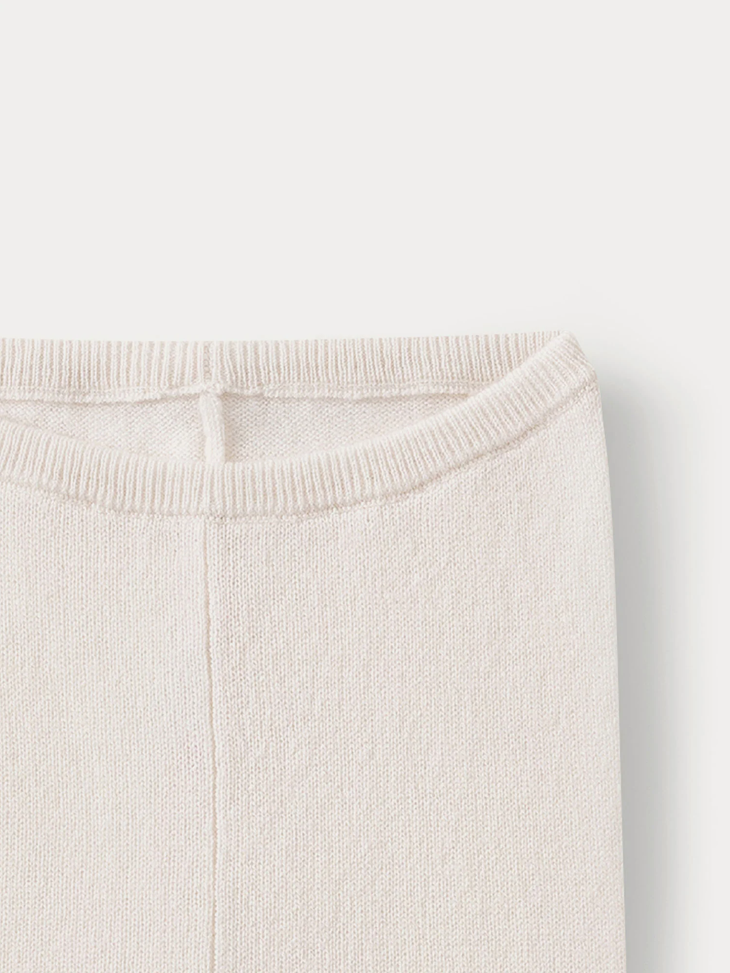 Cashmere baby leggings milk white - Image 3