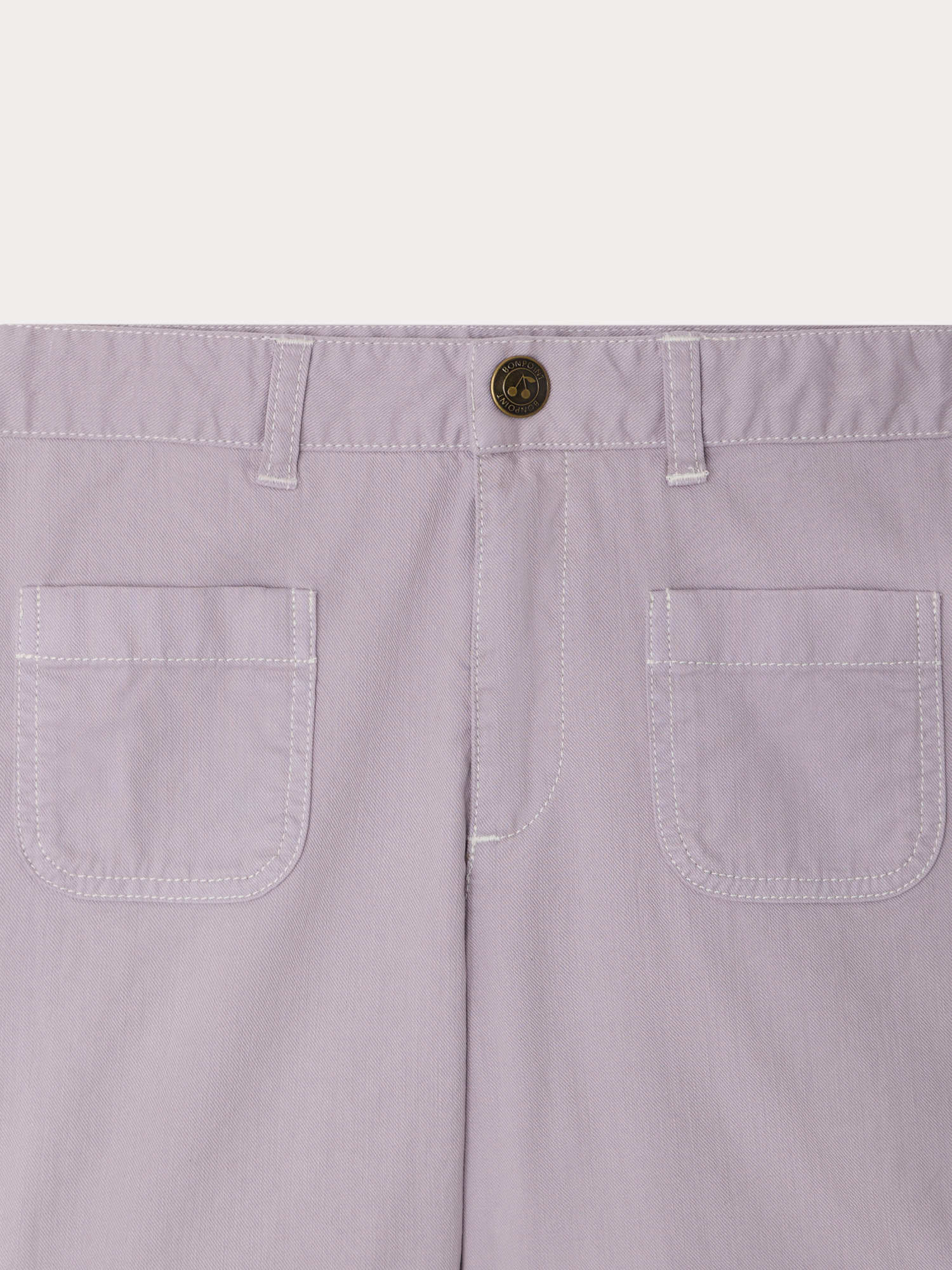 Eureka lilac organic cotton shorts - Image 4