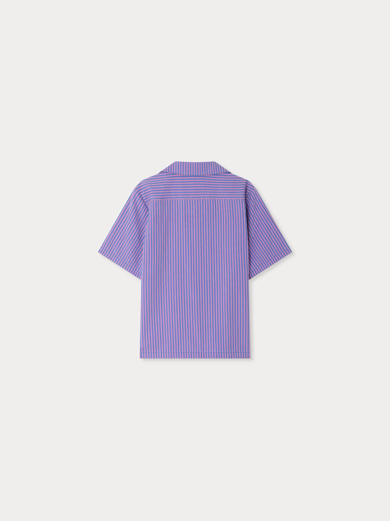 Fabri striped shirt with organic cotton embroidery - Image 3