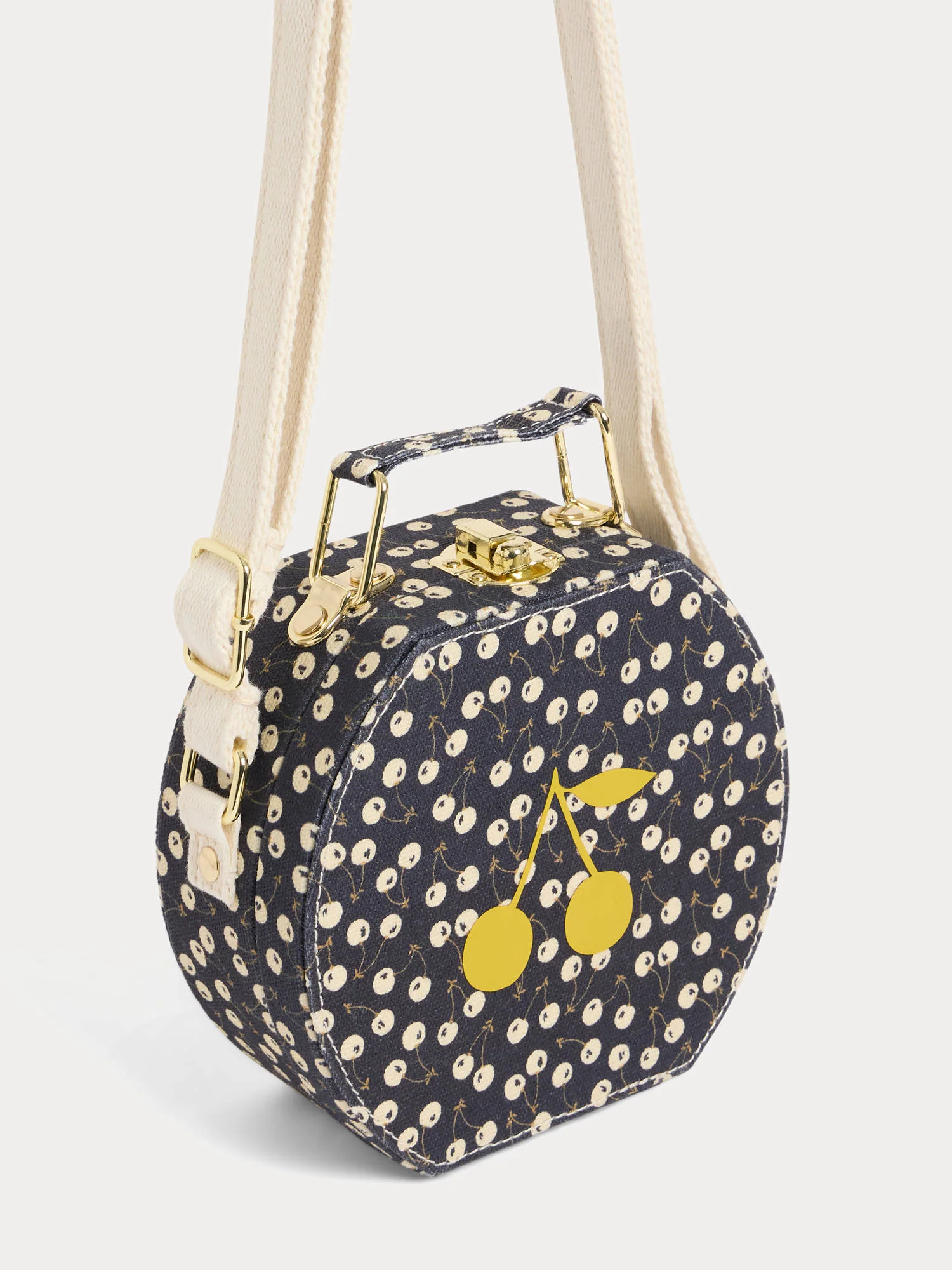 Jadore navy blue suitcase bag - Image 3