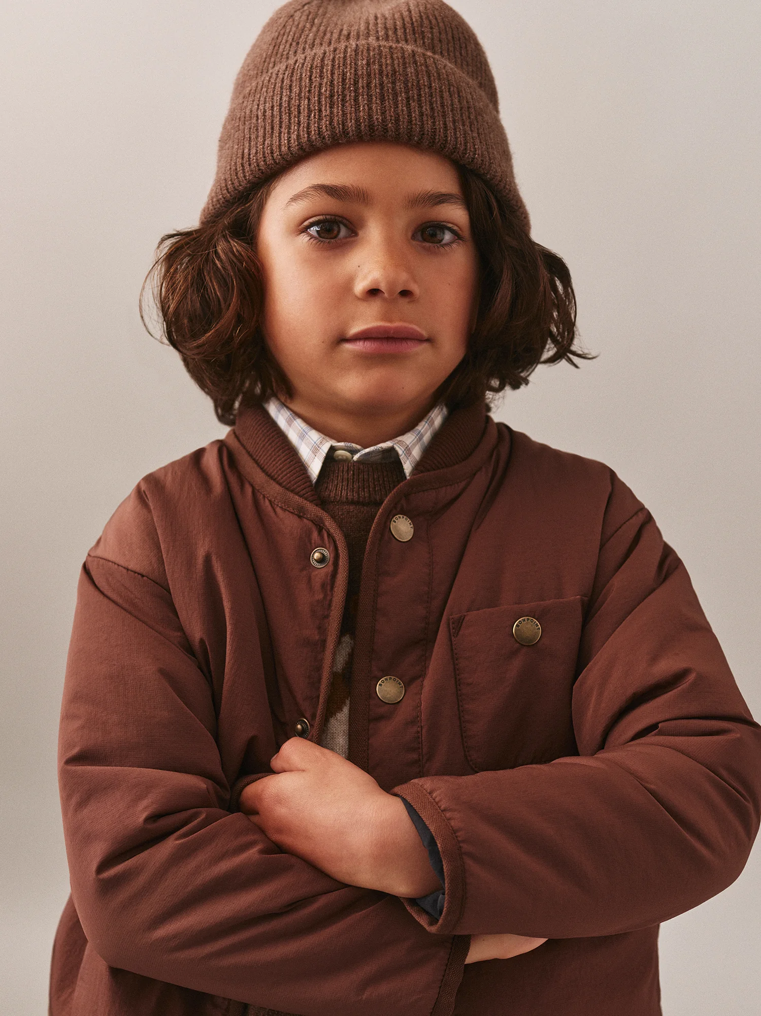 Jules reversible down jacket with hood - Image 5