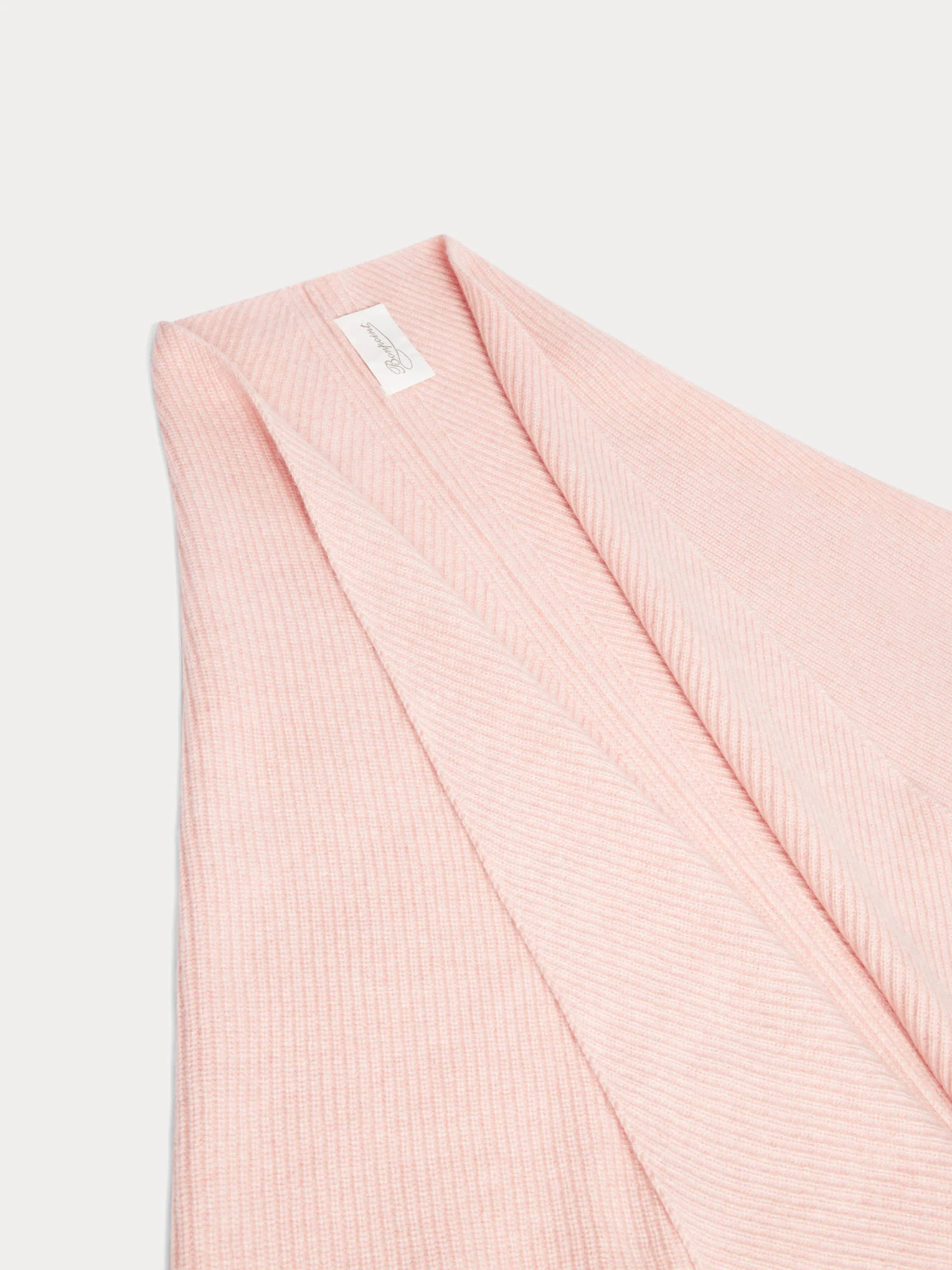 Juniette pink cashmere scarf - Image 3