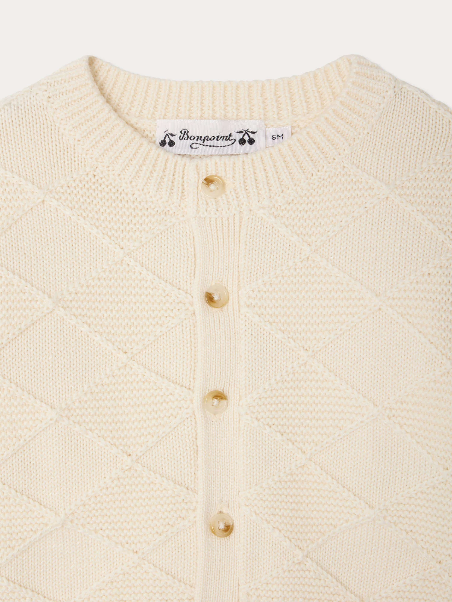 Louni cardigan with fancy stitch - Image 3