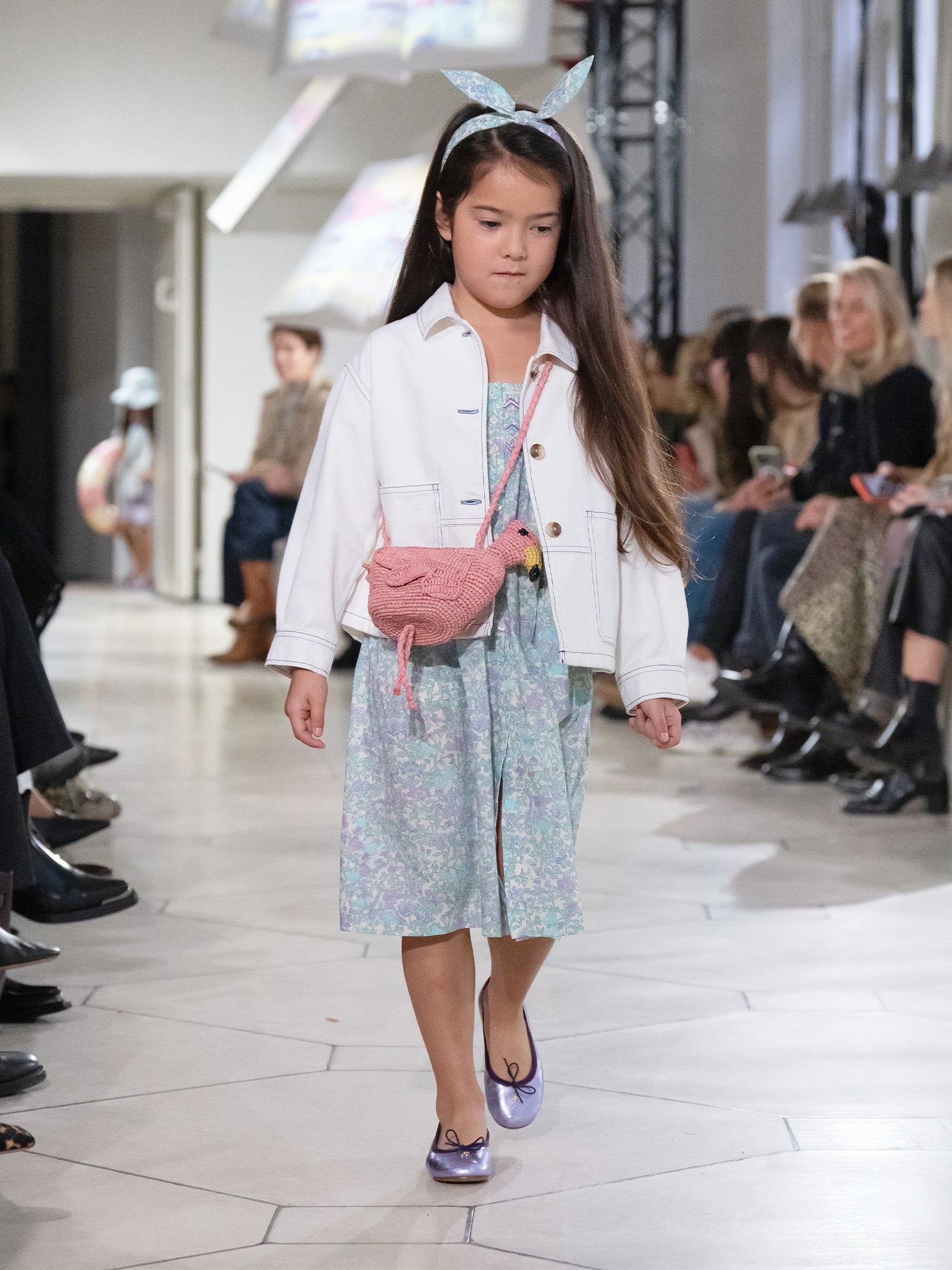 Passion dress smocked and embroidered in Liberty fabric in organic cotton - Image 6