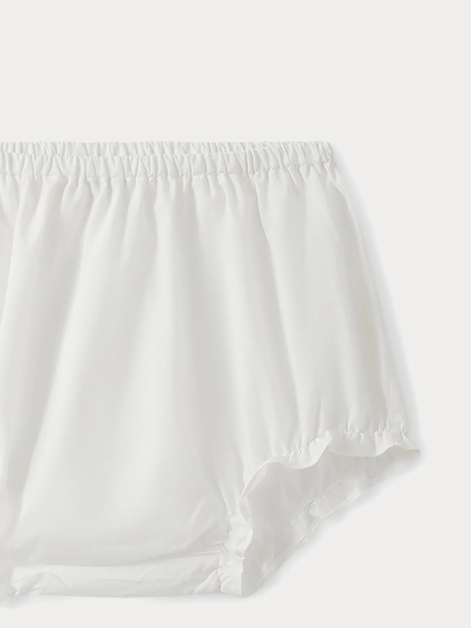 Poplin Bloomers for Baby milk white - Image 3