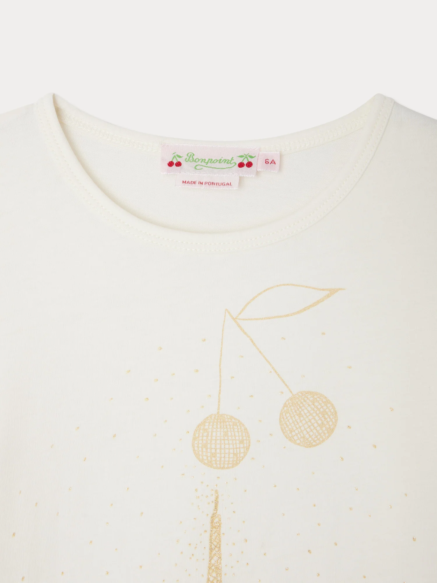 Tidjiane T-shirt with Eiffel Tower print in organic cotton - Image 3